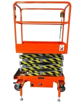FREE SHIPPING NEW 5 STAR 19 FEET MAX LIFT ELECTRIC SCISSOR LIFT MAN LIFT
