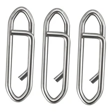  Fishing Speed Clips Power Quick Clips for Fishing Lures 20 Pack XS-25LB-0.5"