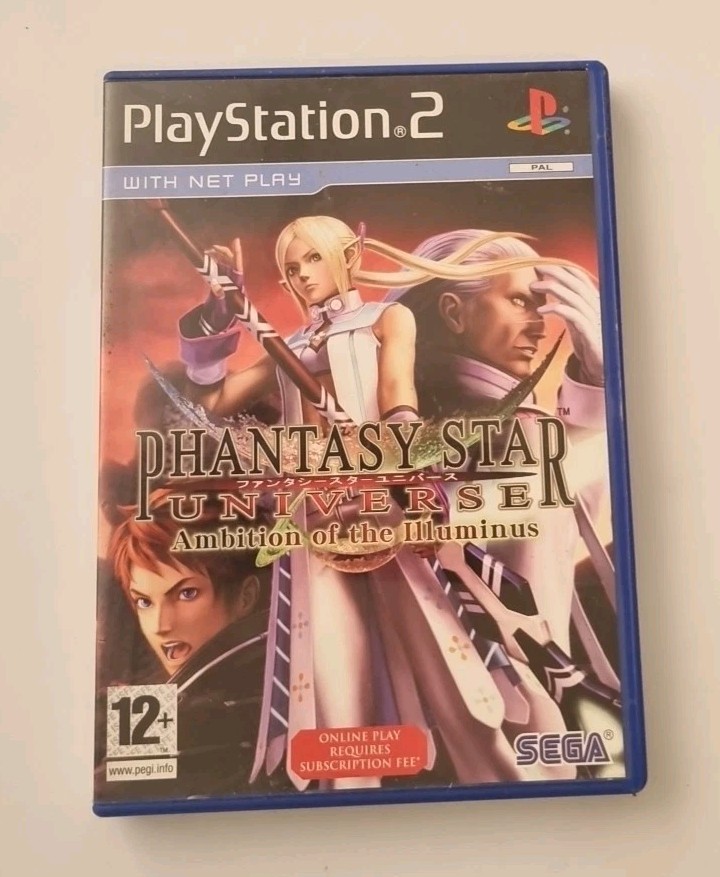 Phantasy Star Universe: Ambition of the Illuminus - PlayStation 2, PS2 PAL