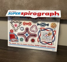 Kenner's Super Spirograph Plus 50th Anniversary for Ages 8 Complete Set W/ Box