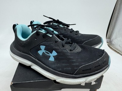 Under Armour Charged Assert 10 Running Sneakers Womens Black Low-Top - 7.5 WIDE