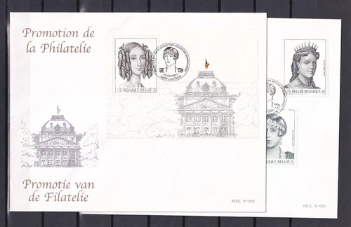 [LG78429] Belgium N°2968/2970+BL88FDC Royalty First Day Cover COB € 23,00 SUPERB