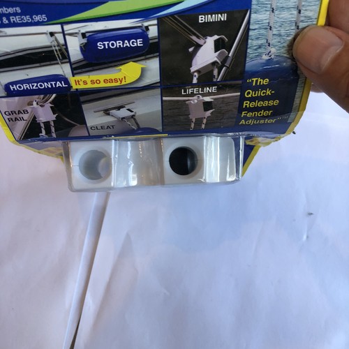 FenderGrip Fender Grip Holder Adjuster Hanger For Boats - Foto 9 di 16