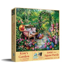 SunsOut Kim's Garden 1000 pc Jigsaw Puzzle