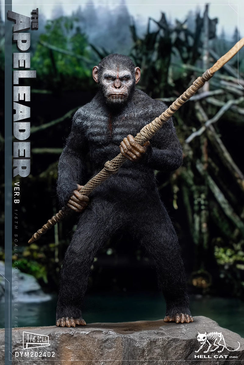 NEW Hell Cat 1/6 Planet of the Apes Caesar Apeleader Ver.B Action