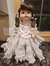 SFBJ 252 11 Paris Reproduction Bisque Porcelain Doll 20” Millie B. Lapeer, MI