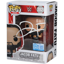Jacob Fatu WWE Autographed Fanatics Authentic #202 Fanatics Exclusive Funko Pop!