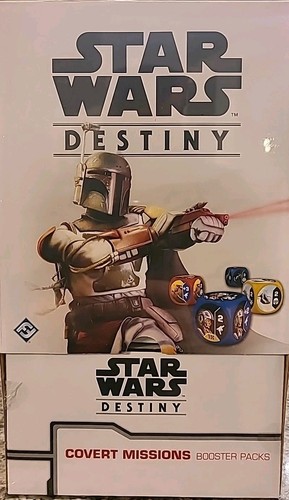 Star Wars Destiny Covert Missions Booster Box FFG 36 Game Packs Eng FACT SEALED