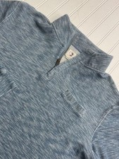Duck Head Mens Quarter Zip Pullover Textured ...