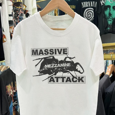 Massive Attack Promo T-Shirt White XXL