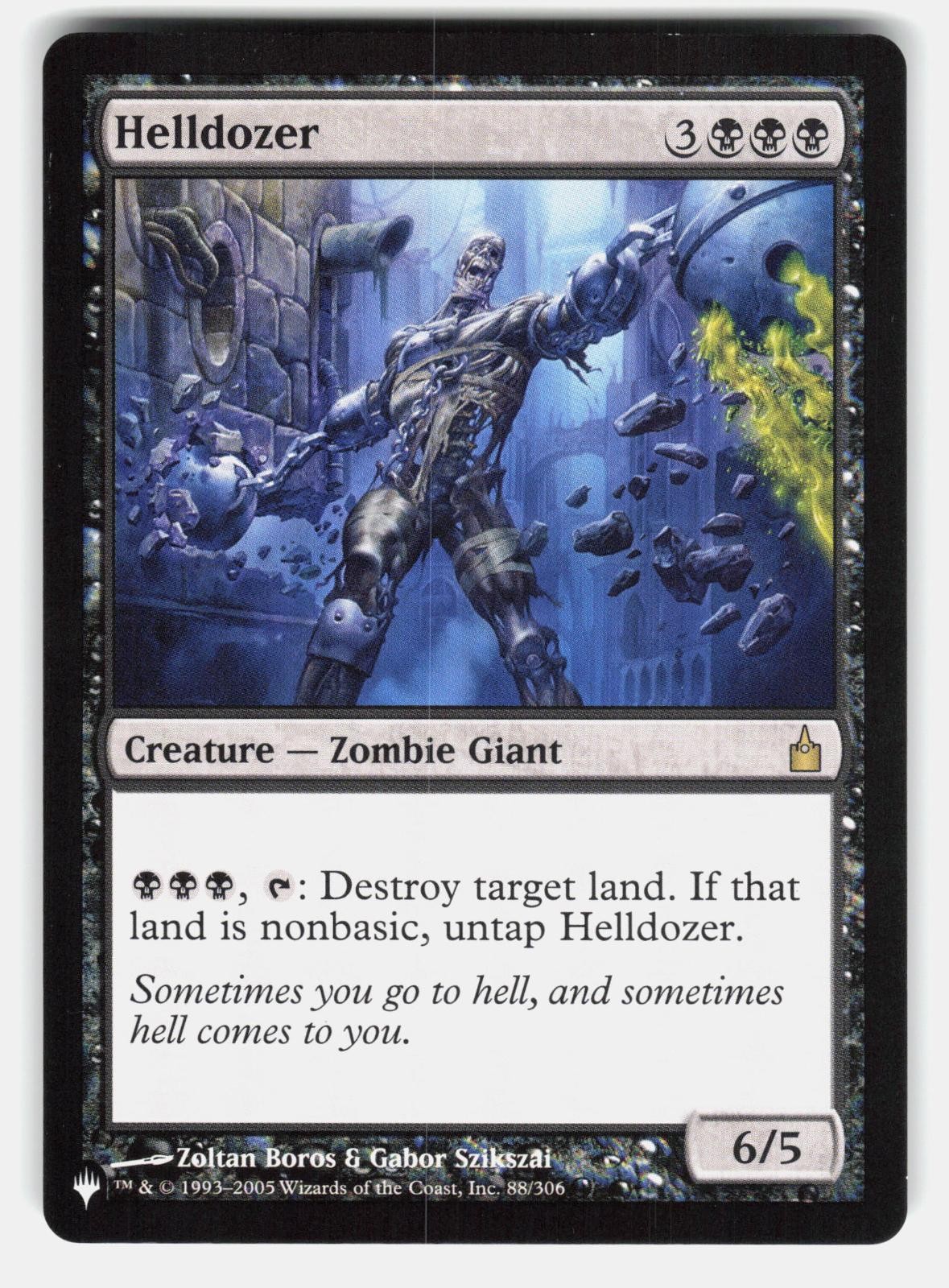 HELLDOZER - Magic: The Gathering - SZIKSZAI LP