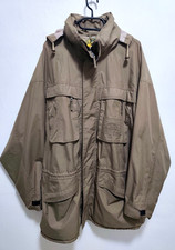 Camel Trophy Adventure Wear Outdoorjacke beige mit Kapuze Größe XL