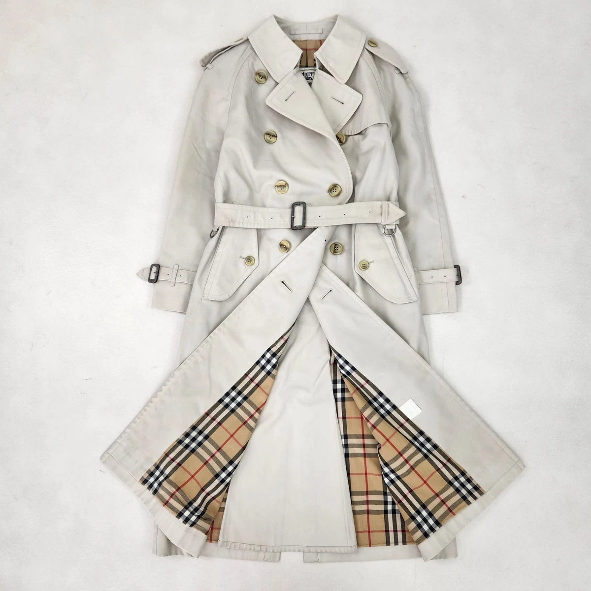 Vintage Burberry Trench Coat In Women's Coats & Jackets for sale