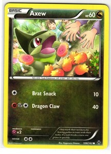 Axew Pokemon Card | eBay