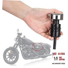 Oil Dipstick Filler Plug Oil Dipstick Tank Filler Plug for Sportster Chrome