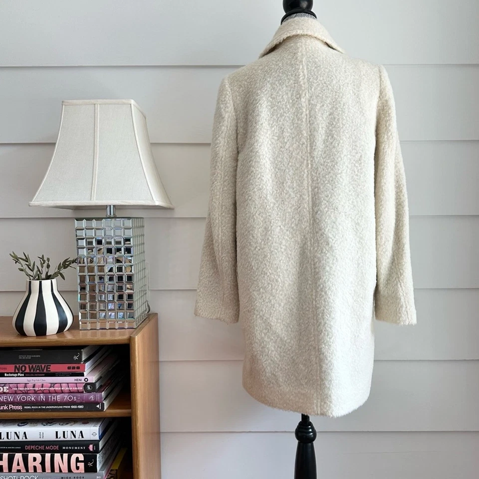 Abrigo Andrew Marc Mezcla Lana y Alpaca Nuevo con Etiquetas Talla 6 Foto 4 de 4