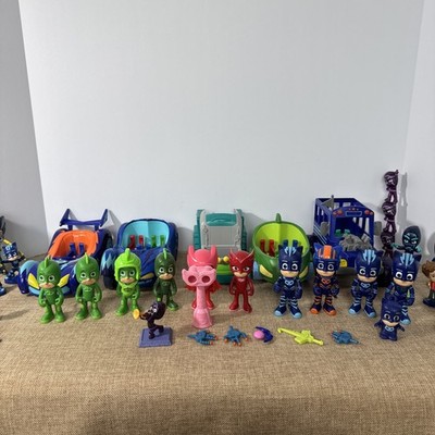 Just Play PJ Masks Set - Pj Masks Vehicles And Action Figures Owlette, catboy
