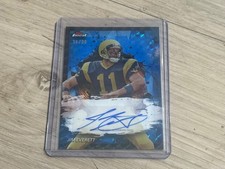 2024 Topps Finest  Blue Refractor  Jim Everett  Auto 11/99  Jersey Number 1/1