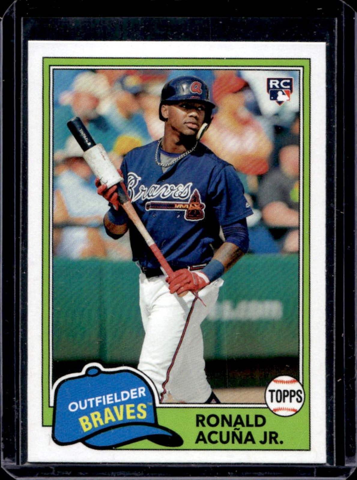 2018 Topps Archives Ronald Acuna Jr. RC Rookie #212 Braves