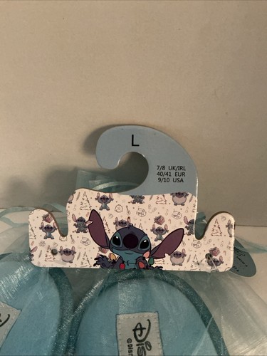 NEW Womens Disney Stitch Lg. Slip On Slippers 9 / 10 - Picture 2 of 6