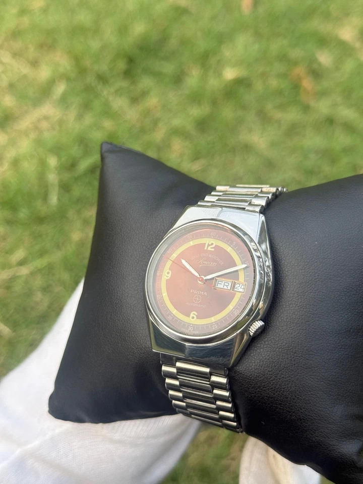 Reloj de Moda Vintage West End Automático Caballeros Hecho en Suiza, RARO Foto 4 de 4