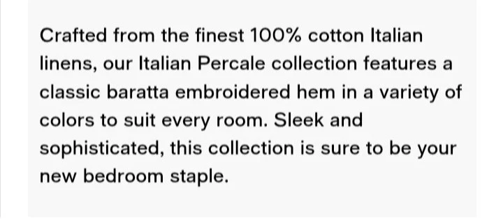 Hotel Collection's итальянский Percale 3 ПК королева пододеяльник комплект W/накидки вышитый новый! - Изображение 3 из 4