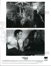 1999 Press Photo Ben Affleck & Sandra Bullock in "Forces of Nature" Film