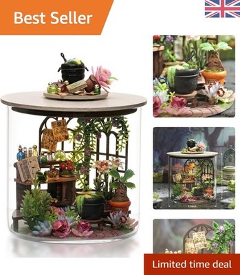 Magic Garden DIY Miniatur Puppenhaus Kit - Handarbeit Holz Handwerk für Erwachsene