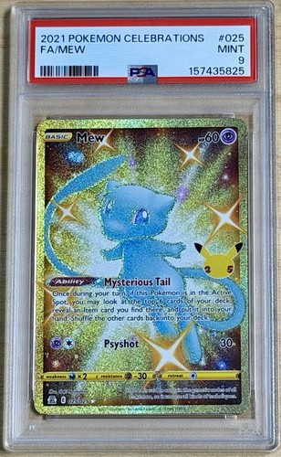 Mew graded PSA 9 for sale on eBay