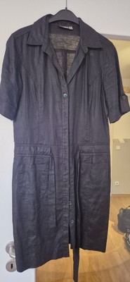 Leinenkleid Gr. 38 MEXX, schwarz, TOP Zustand!