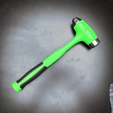 Snap-on HBBD40G 40oz Ball Peen Dead Blow Hammer Hi-Vis Green HBBD40 USA