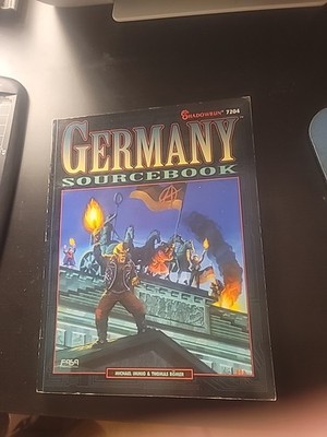Germany Sourcebook (Shadowrun Roleplaying Game RPG) FASA 7204
