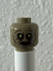 LEGO Minifigure Head Night Trooper Zombie Alien Lime Eyes Wrinkles Teeth