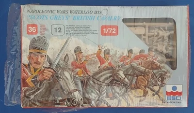 ESCI 1/72 SCALE NAPOLEONIC WARS "SCOTS GREYS" BRITISH CAVALRY BOXED, ON SPURE. - Image 1 of 2