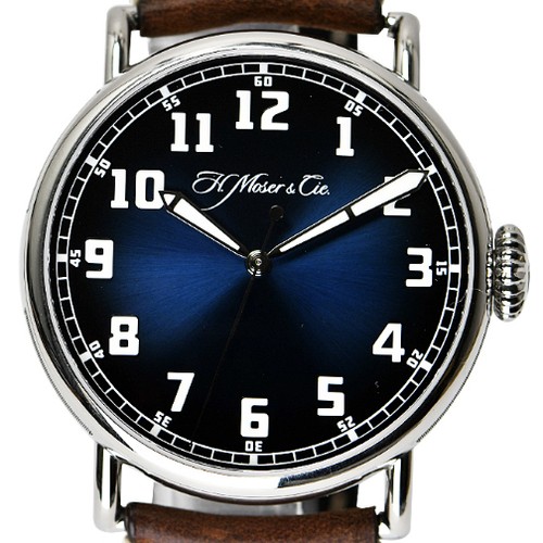 H. MOSER & CIE  -  Heritage Centre Seconds Automatic 42mm in Steel
