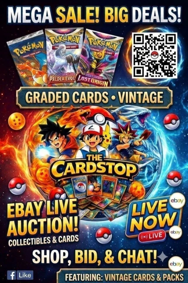 The card stop rip and ship £1 start!
