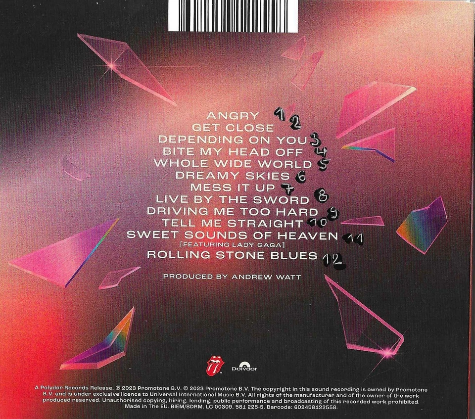 CD...The Rolling Stones - Hackney Diamonds...Gepflegter Zustand... Sehr Gut... - Bild 2 von 4