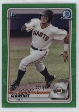 2020 Bowman Draft Chrome Green Refractor 53/99 Jimmy Glowenke #BD-35 1k4e