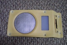 CESSNA 150 OVERHEAD plastic dome and instrument LIGHT BEZEL with speaker grill