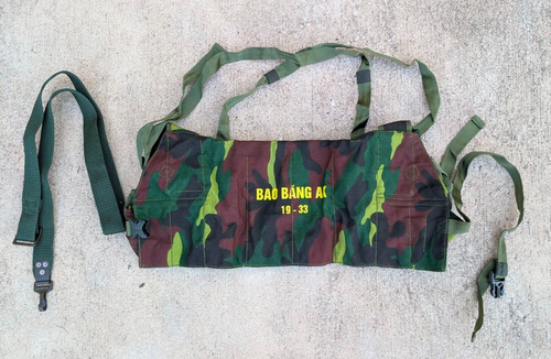 2015 Vietnam Army K15 Chest Rig VEST + SLING Modern Mag Bag Ammo Chicom Camo NEW - Picture 2 of 8