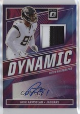 2024 Panini Donruss Optic Dynamic /25 Arik Armstead #DPA-AAD Patch Auto 0q3