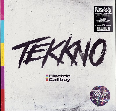 Electric Callboy - Tekkno (Blue Lilac Vinyl LP - Limited Edition) NEW - OVP