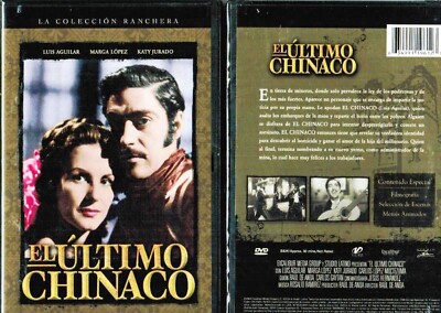 El Ultimo Chinaco Spanish DVD Disc & Artcover NO CASE NO TRACKING Luis Aguilar