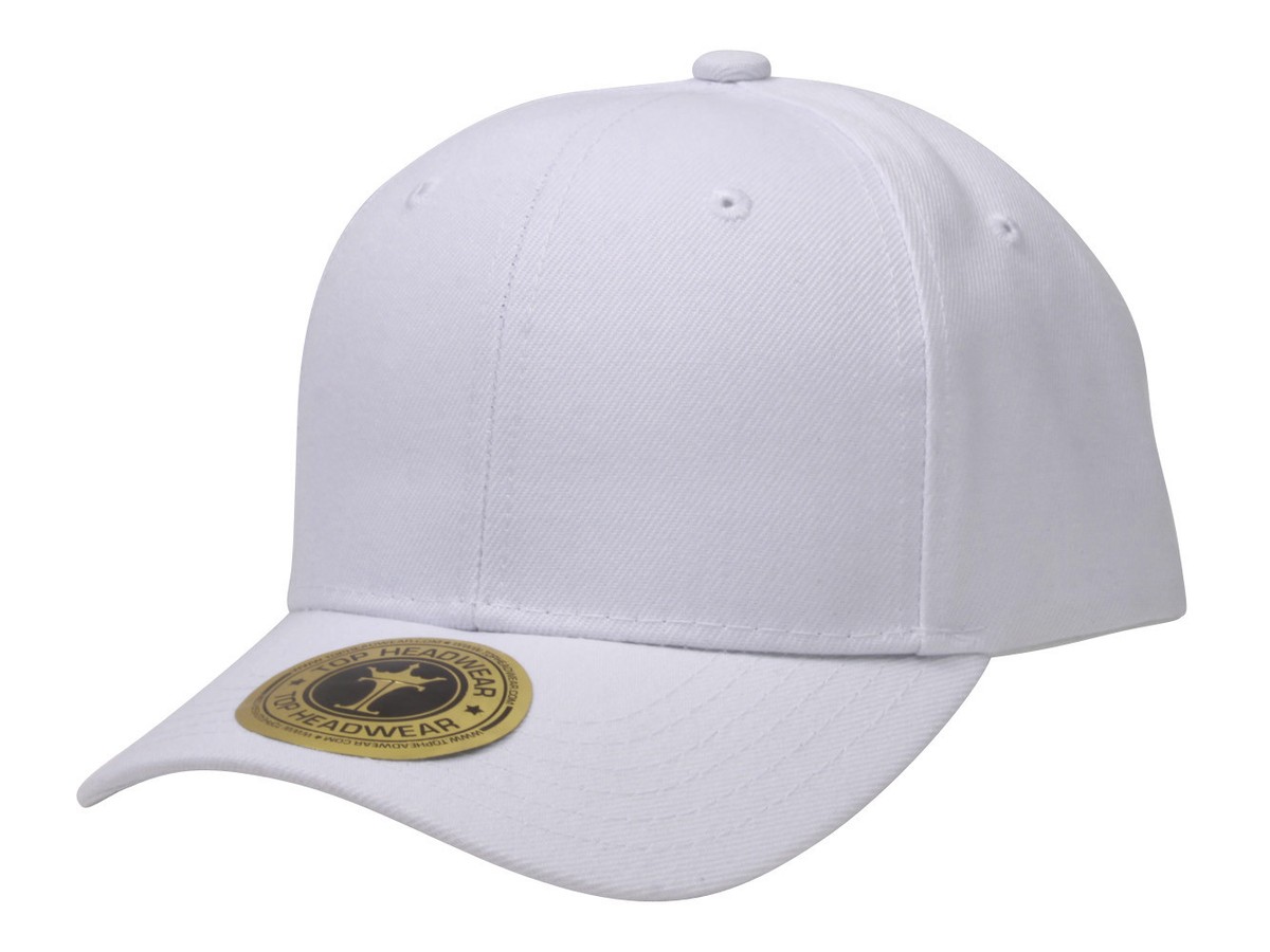 Top Headwear Adjustable Baseball Cap Hat, White | eBay
