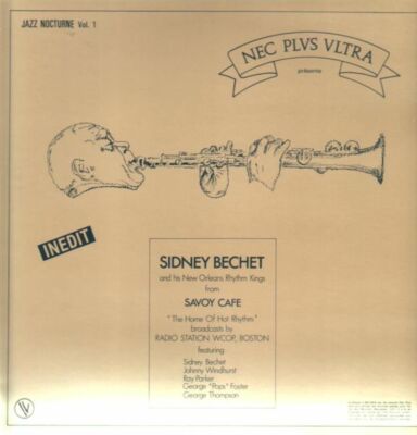 Sidney Bechet Jazz Nocturne - Vol. 1 NEAR MINT Nec Plus Ultra Vinyl LP