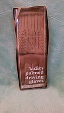 Vintage made in Philippines ladies Palmed driving gloves WPL 7143