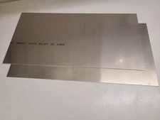 6061 Aluminum Sheet, 1/8" x 12" x 24" Long, T6 temper, 2 pack