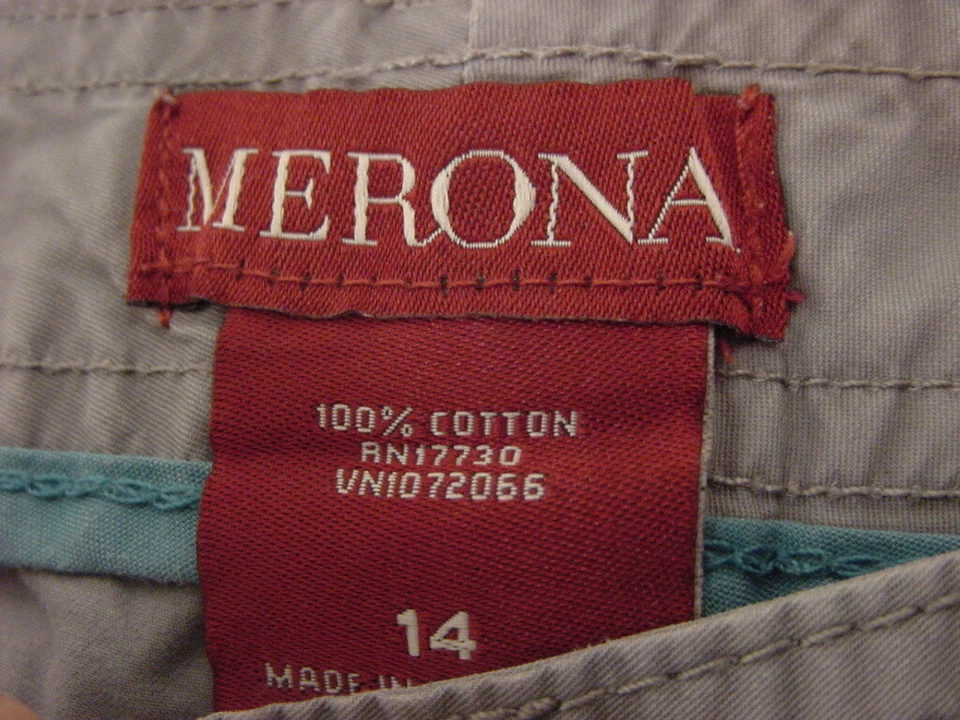 CUTE MERONA SHORTS 100% COTTON - WOMEN'S SIZE 14 Foto 3 de 3