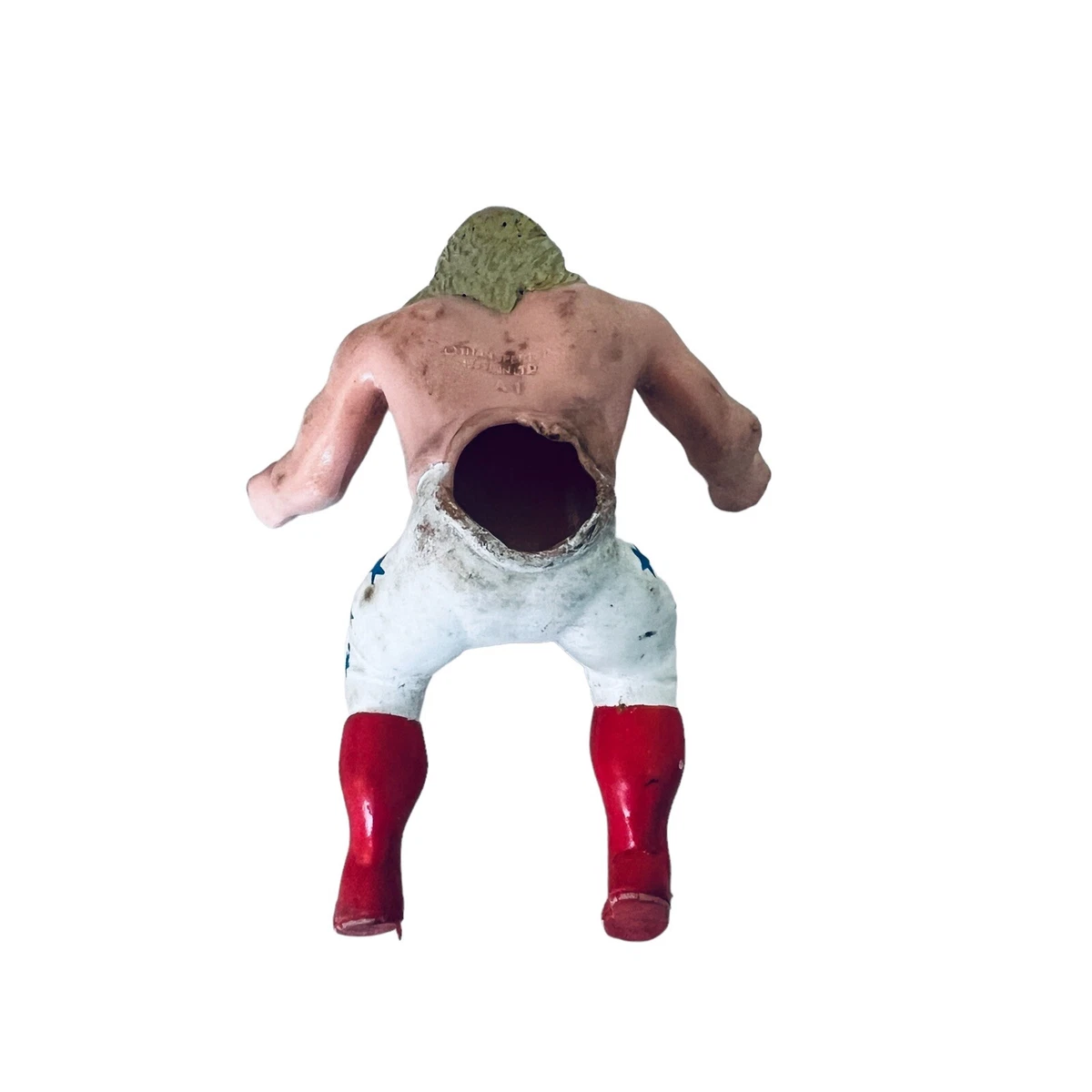 Old wwf sales rubber wrestlers