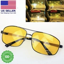 Tac Night Vision Glasses Polarized Sunglasses for Men Aviator Driving Goggles